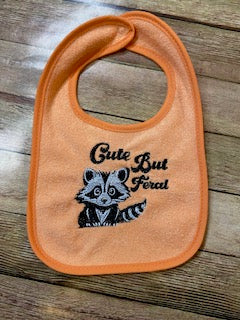 Cute but Feral Bib