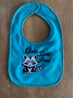 Cute but Feral Bib