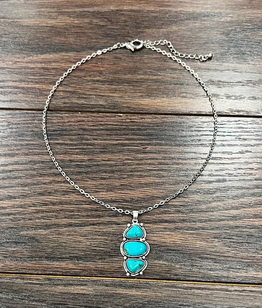 737494, Turquoise Necklace