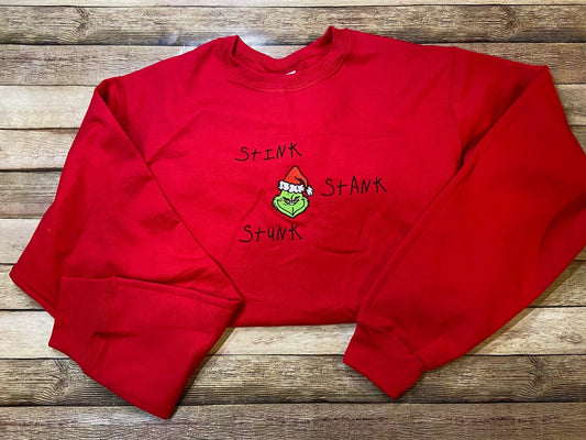 Stink, Stank, Stunk! Crewneck